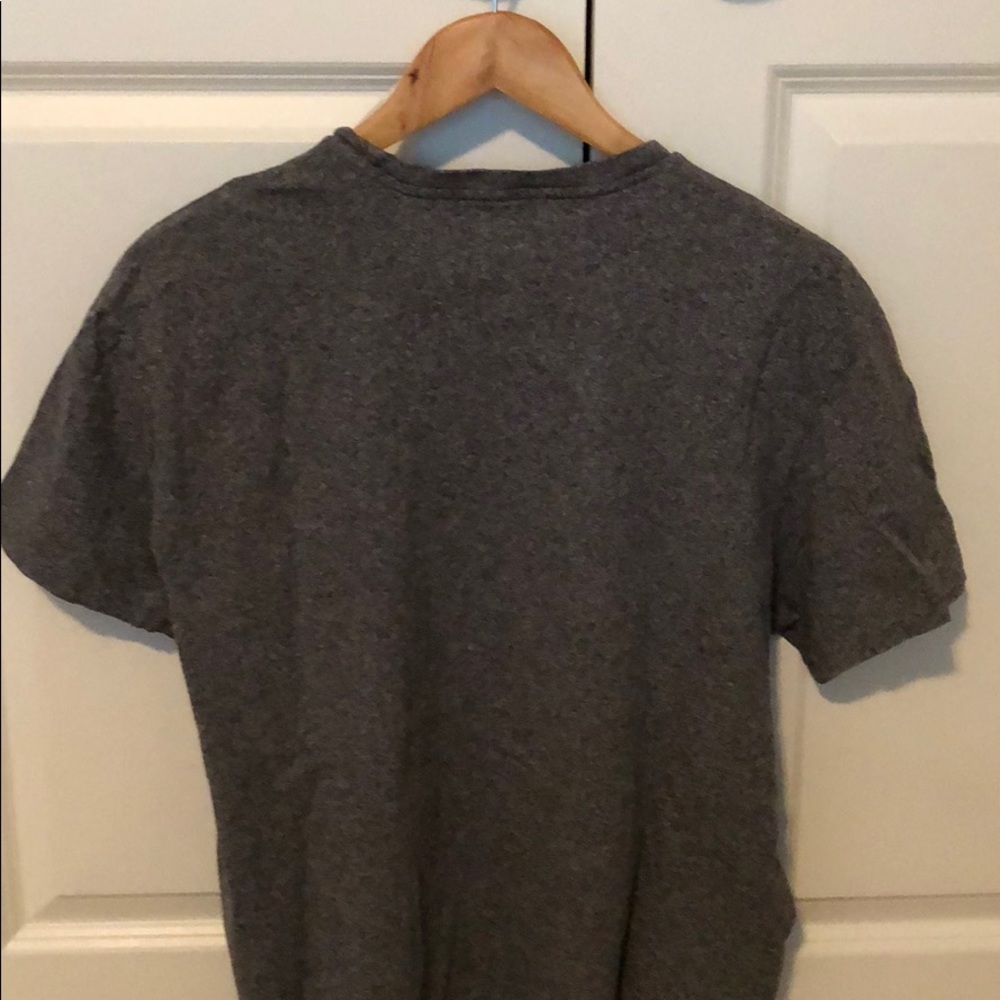 Grey Polo pocket t-shirt - Picture 3 of 4